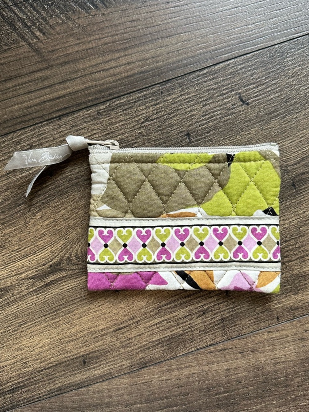 NWOT Vera Bradley Zip Coin Pouch - Portobello Road
*Retired*